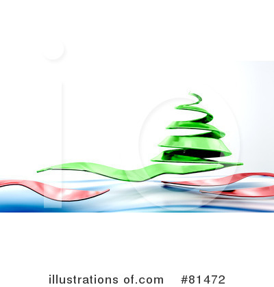 Royalty-Free (RF) Christmas Tree Clipart Illustration by KJ Pargeter - Stock Sample #81472