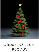 Christmas Tree Clipart #85739 by Mopic