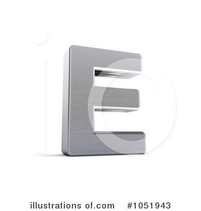 3d Letter Clipart #1051943 by stockillustrations