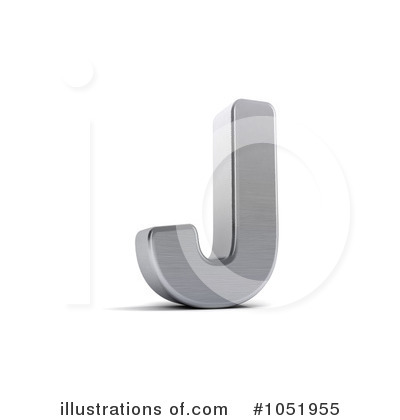 Royalty-Free (RF) Chrome Letter Clipart Illustration by stockillustrations - Stock Sample #1051955
