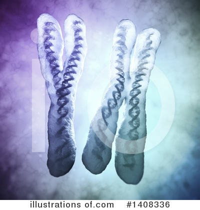 Royalty-Free (RF) Chromosome Clipart Illustration by Mopic - Stock Sample #1408336