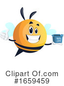 Chubby Bee Clipart #1659459 by Morphart Creations