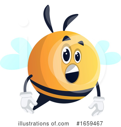 Royalty-Free (RF) Chubby Bee Clipart Illustration by Morphart Creations - Stock Sample #1659467