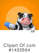 Chubby Cow Clipart #1433564 by Julos