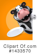 Chubby Cow Clipart #1433570 by Julos