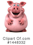 Chubby Pig Clipart #1448332 by Julos