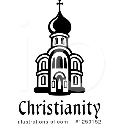 Royalty-Free (RF) Church Clipart Illustration by Vector Tradition SM - Stock Sample #1250152