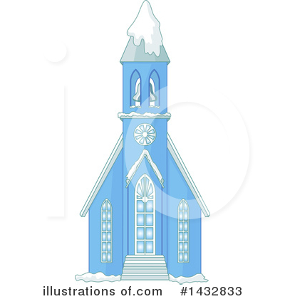 Royalty-Free (RF) Church Clipart Illustration by Pushkin - Stock Sample #1432833
