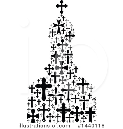Royalty-Free (RF) Church Clipart Illustration by Vector Tradition SM - Stock Sample #1440118