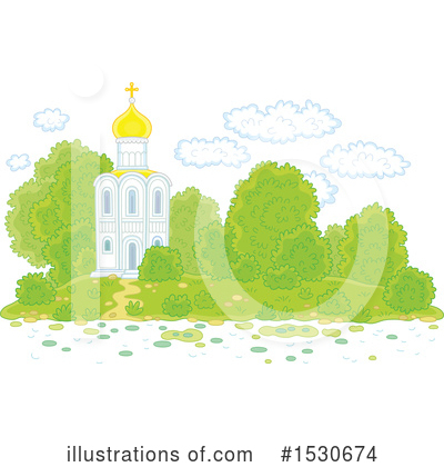 Church Clipart #1530674 by Alex Bannykh