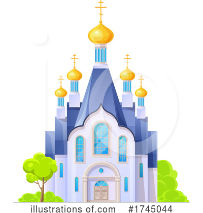 Cathedral Clipart #1745044 by Vector Tradition SM