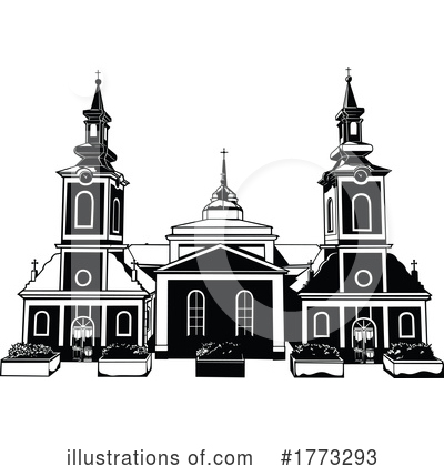 Royalty-Free (RF) Church Clipart Illustration by dero - Stock Sample #1773293