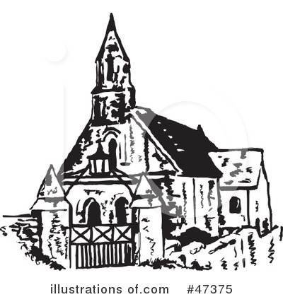 Royalty-Free (RF) Church Clipart Illustration by Prawny - Stock Sample #47375