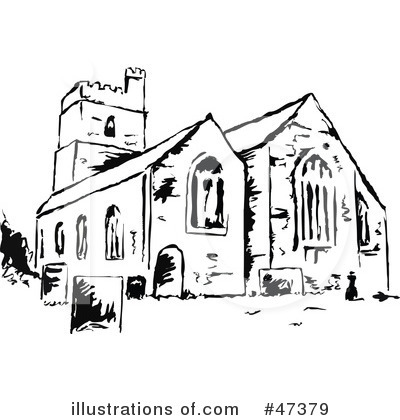 Royalty-Free (RF) Church Clipart Illustration by Prawny - Stock Sample #47379