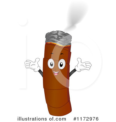 Royalty-Free (RF) Cigar Clipart Illustration by BNP Design Studio - Stock Sample #1172976