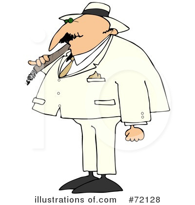 Royalty-Free (RF) Cigar Clipart Illustration by djart - Stock Sample #72128