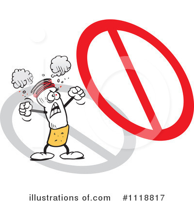Royalty-Free (RF) Cigarette Clipart Illustration by Johnny Sajem - Stock Sample #1118817