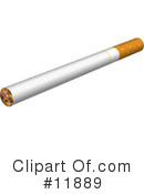 Cigarette Clipart #11889 by AtStockIllustration