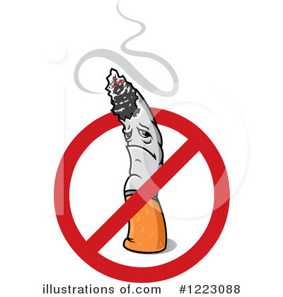 Royalty-Free (RF) Cigarette Clipart Illustration by Vector Tradition SM - Stock Sample #1223088