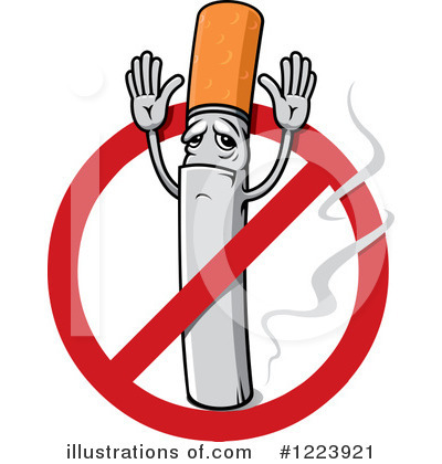 Royalty-Free (RF) Cigarette Clipart Illustration by Vector Tradition SM - Stock Sample #1223921