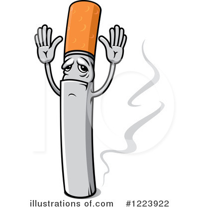 Royalty-Free (RF) Cigarette Clipart Illustration by Vector Tradition SM - Stock Sample #1223922