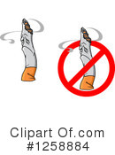 Cigarette Clipart #1258884 by Vector Tradition SM