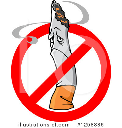 Cigarette Clipart #1258886 by Vector Tradition SM