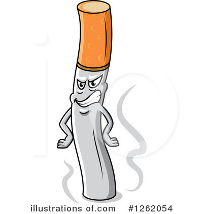 Cigarette Clipart #1262054 by Vector Tradition SM