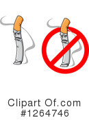 Cigarette Clipart #1264746 by Vector Tradition SM