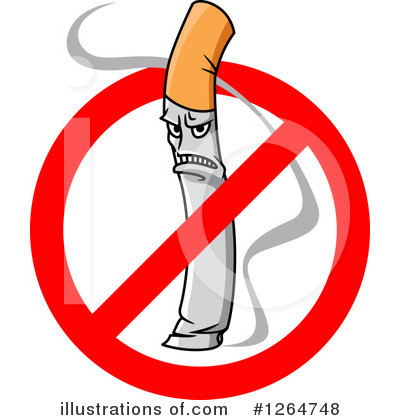 Cigarette Clipart #1264748 by Vector Tradition SM