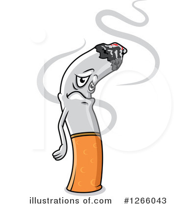 Royalty-Free (RF) Cigarette Clipart Illustration by Vector Tradition SM - Stock Sample #1266043