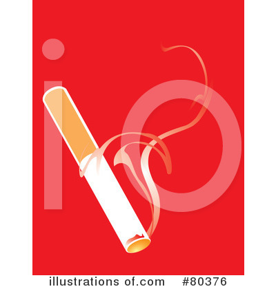 Royalty-Free (RF) Cigarette Clipart Illustration by xunantunich - Stock Sample #80376