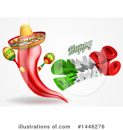 Royalty-Free (RF) Cinco De Mayo Clipart Illustration by AtStockIllustration - Stock Sample #1446276