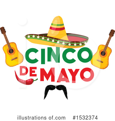 Royalty-Free (RF) Cinco De Mayo Clipart Illustration by Vector Tradition SM - Stock Sample #1532374