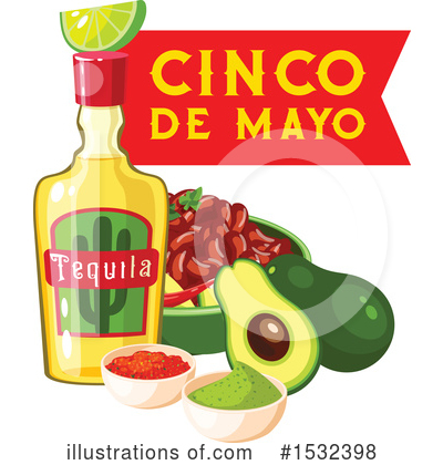 Royalty-Free (RF) Cinco De Mayo Clipart Illustration by Vector Tradition SM - Stock Sample #1532398