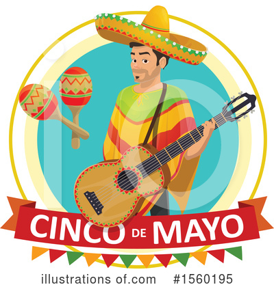 Royalty-Free (RF) Cinco De Mayo Clipart Illustration by Vector Tradition SM - Stock Sample #1560195