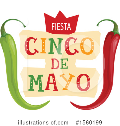 Royalty-Free (RF) Cinco De Mayo Clipart Illustration by Vector Tradition SM - Stock Sample #1560199