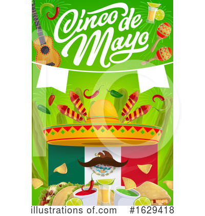 Royalty-Free (RF) Cinco De Mayo Clipart Illustration by Vector Tradition SM - Stock Sample #1629418
