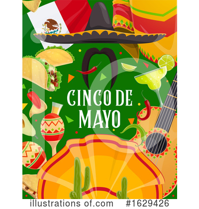Royalty-Free (RF) Cinco De Mayo Clipart Illustration by Vector Tradition SM - Stock Sample #1629426