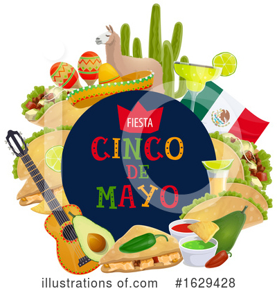 Royalty-Free (RF) Cinco De Mayo Clipart Illustration by Vector Tradition SM - Stock Sample #1629428