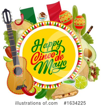 Royalty-Free (RF) Cinco De Mayo Clipart Illustration by Vector Tradition SM - Stock Sample #1634225