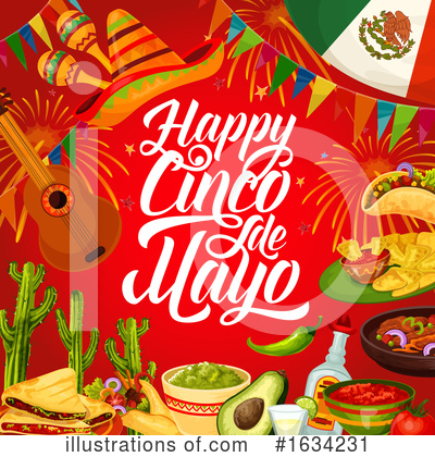 Royalty-Free (RF) Cinco De Mayo Clipart Illustration by Vector Tradition SM - Stock Sample #1634231
