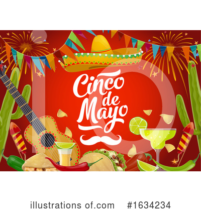 Royalty-Free (RF) Cinco De Mayo Clipart Illustration by Vector Tradition SM - Stock Sample #1634234