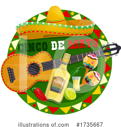 Royalty-Free (RF) Cinco De Mayo Clipart Illustration by Vector Tradition SM - Stock Sample #1735667