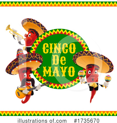 Royalty-Free (RF) Cinco De Mayo Clipart Illustration by Vector Tradition SM - Stock Sample #1735670