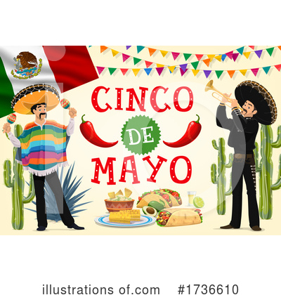 Royalty-Free (RF) Cinco De Mayo Clipart Illustration by Vector Tradition SM - Stock Sample #1736610