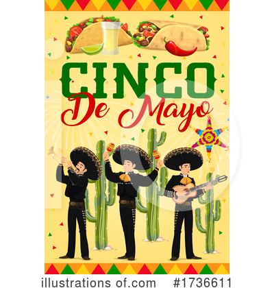 Royalty-Free (RF) Cinco De Mayo Clipart Illustration by Vector Tradition SM - Stock Sample #1736611
