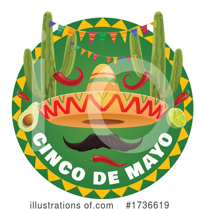 Royalty-Free (RF) Cinco De Mayo Clipart Illustration by Vector Tradition SM - Stock Sample #1736619