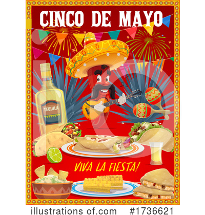 Royalty-Free (RF) Cinco De Mayo Clipart Illustration by Vector Tradition SM - Stock Sample #1736621