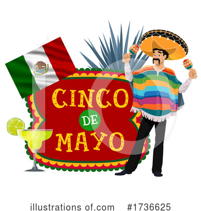 Royalty-Free (RF) Cinco De Mayo Clipart Illustration by Vector Tradition SM - Stock Sample #1736625